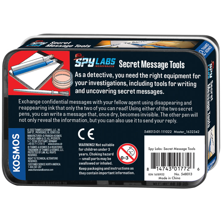THAMES & COSMOS - SPY LABS: SECRET MESSAGE KIT
