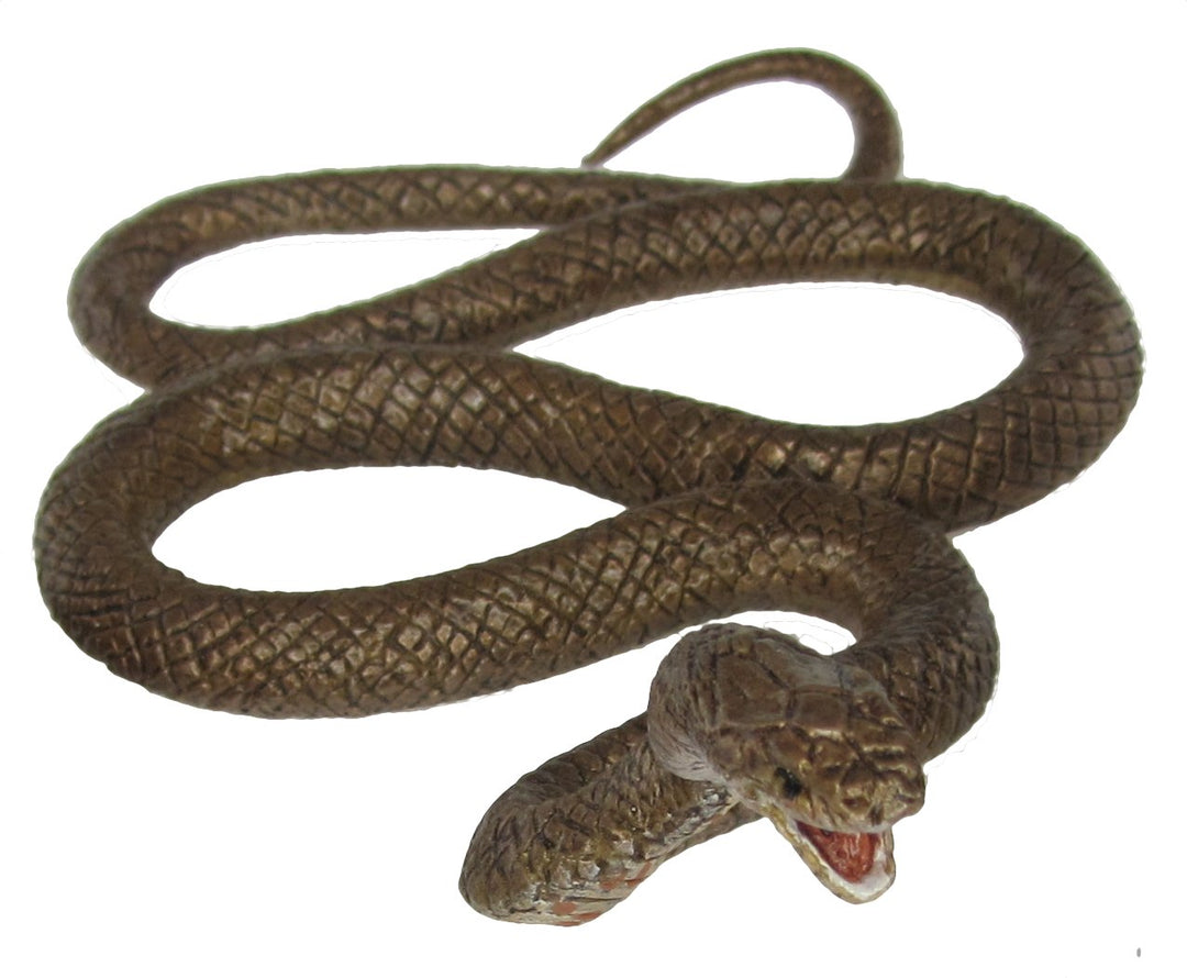 LARGE ANIMAL REPLICA - BROWN SNAKE