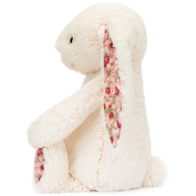 JELLYCAT - BASHFUL CREAM BUNNY:  BERRY 