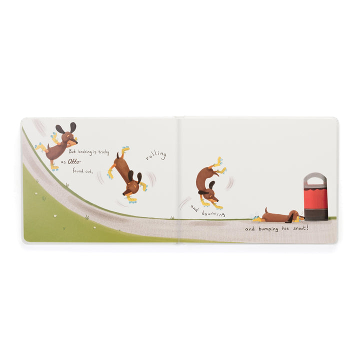 JELLYCAT - OTTO THE LOYAL LONG DOG BOOK 
