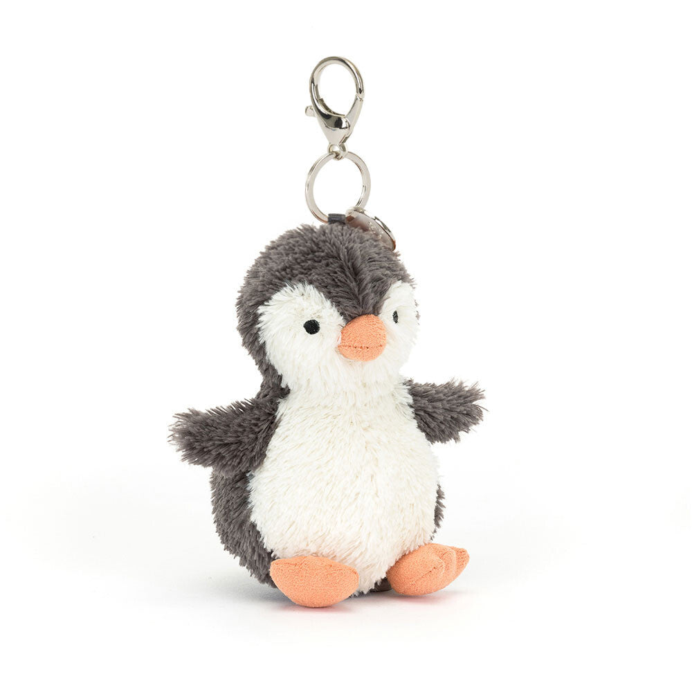 JELLYCAT - AMUSEABLES: PEANUT PENGUIN BAG CHARM 