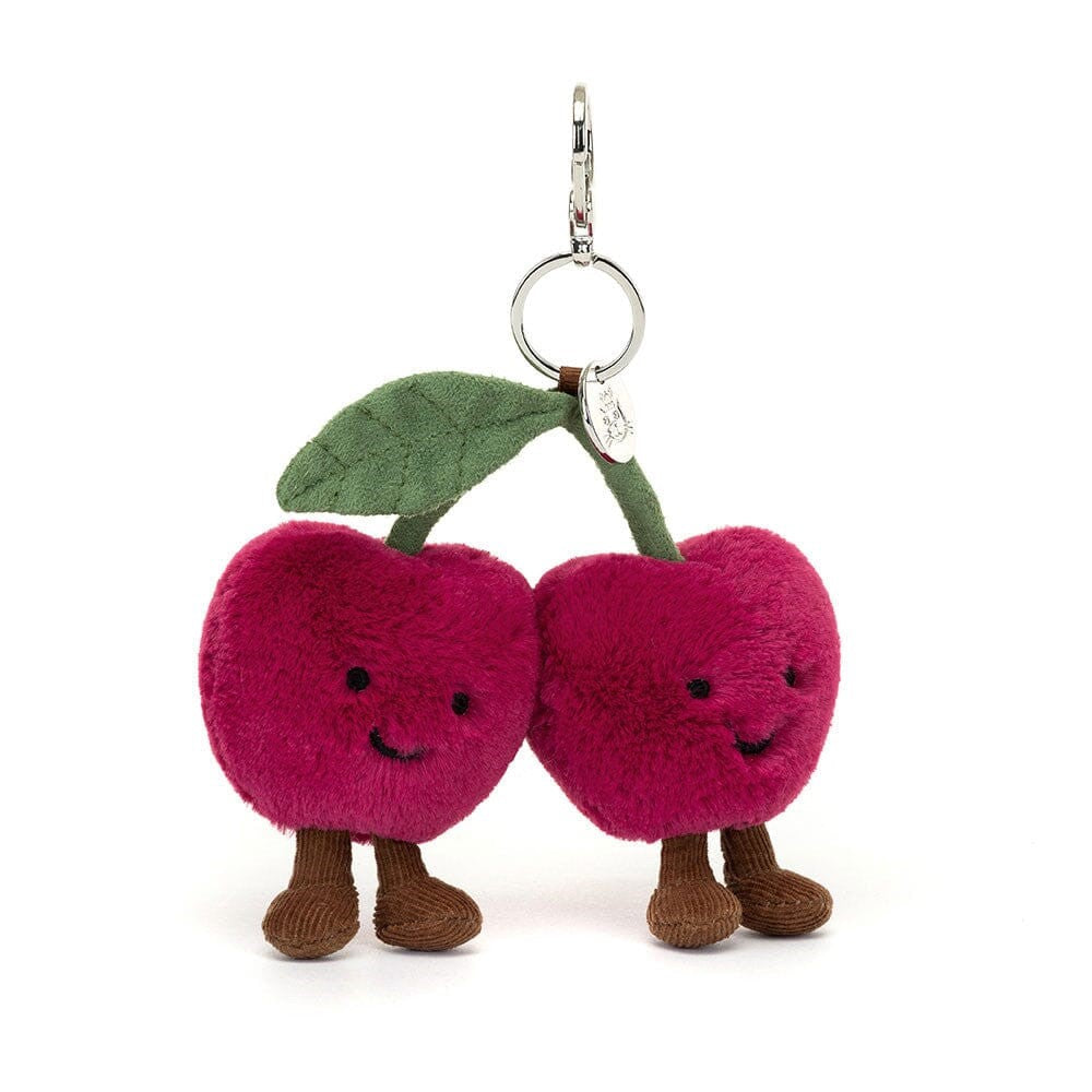 JELLYCAT - AMUSABLES: CHERRIES BAG CHARM