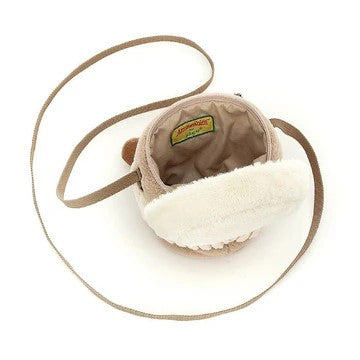 JELLYCAT - AMUSABLES: PERKLE COFFEE SHOULDER BAG