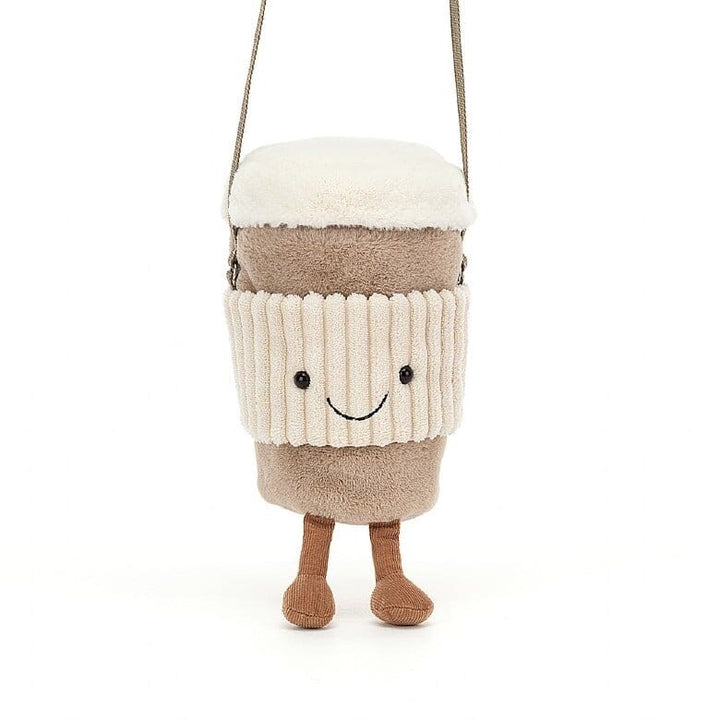 JELLYCAT - AMUSABLES: PERKLE COFFEE SHOULDER BAG