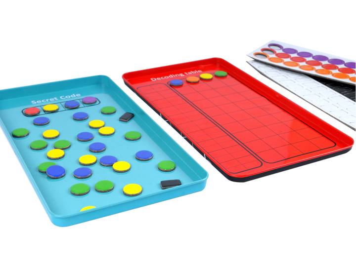 THE PURPLE COW - MAGNETIC TRAVEL GAME, SECRET CODE
