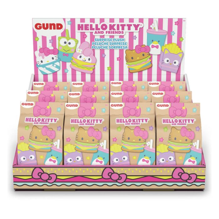 HELLO KITTY - SURPRISE PLUSH: FAST FOOD 
