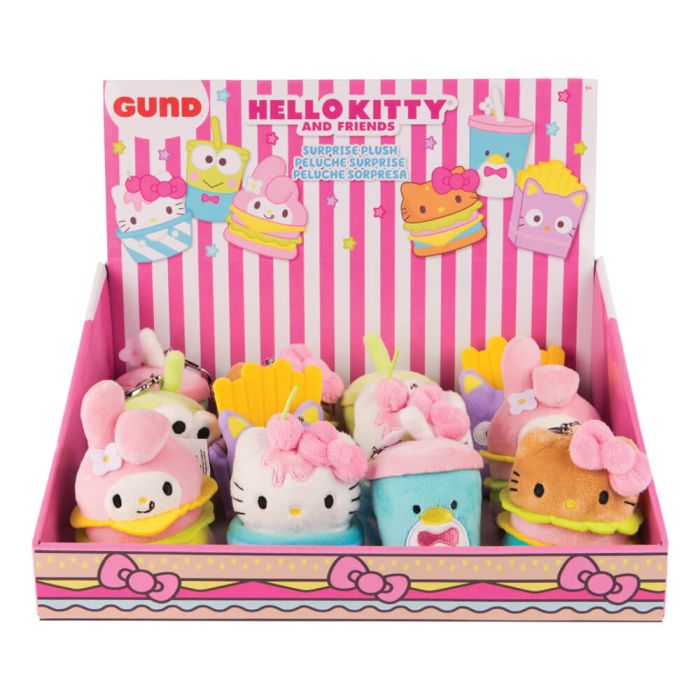 HELLO KITTY - SURPRISE PLUSH: FAST FOOD 