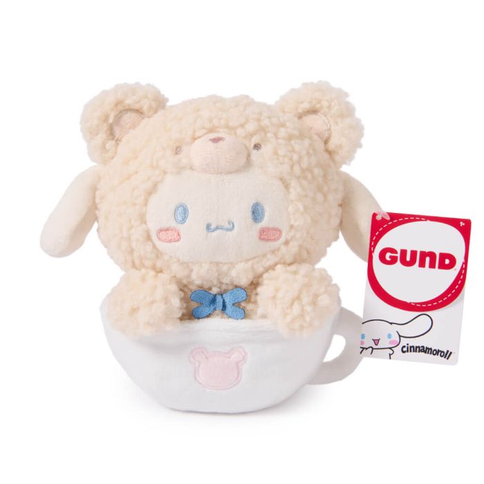 GUND: HELLO KITTY CINNAMOROLL LATTE BEAR: 15CM 