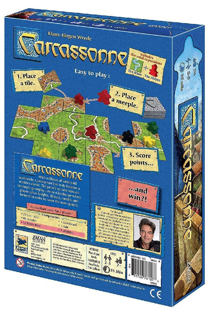 Z-MAN GAMES - CARCASSONNE 2.0 BOARD GAME 