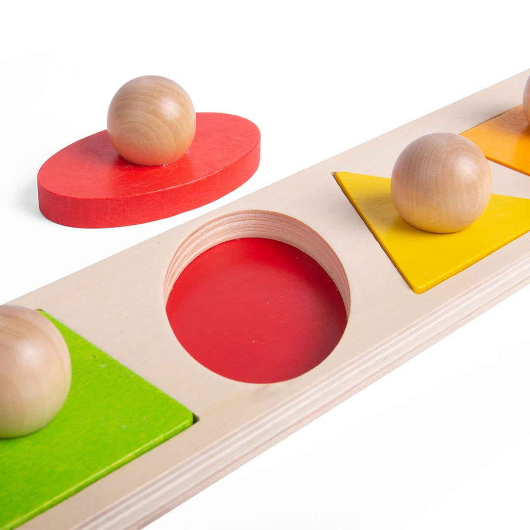 BIGJIGS TOYS - SHAPE MATCHING BOARD