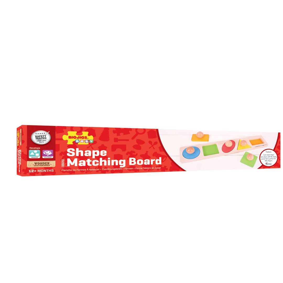 BIGJIGS TOYS - SHAPE MATCHING BOARD