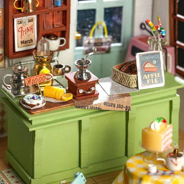 ROBOTIME - DIY MINI HOUSE: FLOWERY SWEETS AND TEAS 