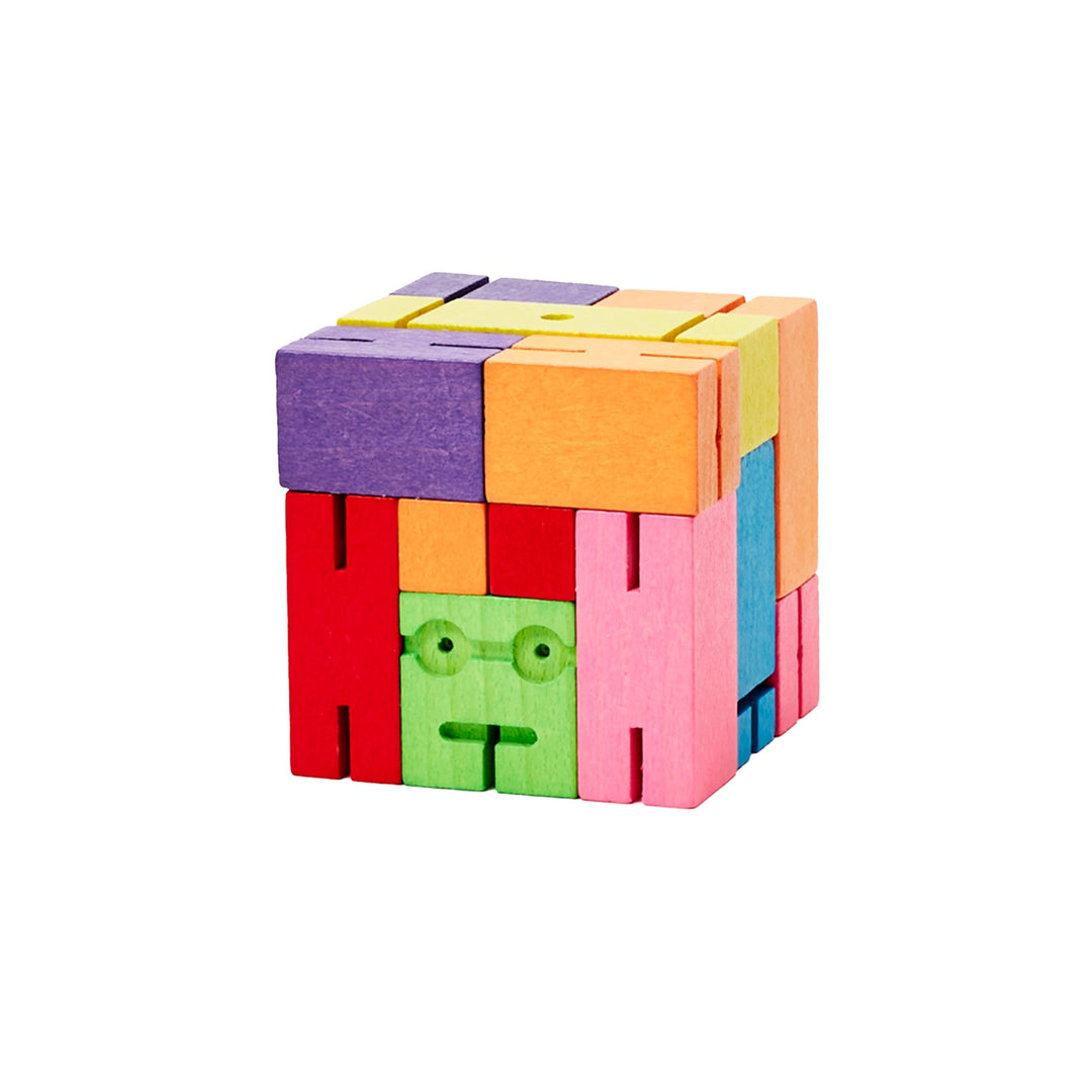 AREAWARE - CUBEBOT MULTI COLOURED: MEDIUM 