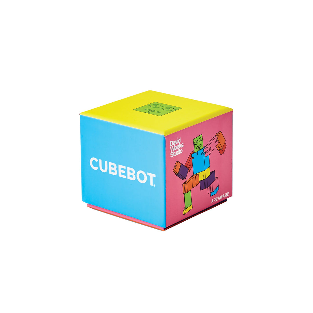 AREAWARE - CUBEBOT MULTI COLOURED: SMALL 