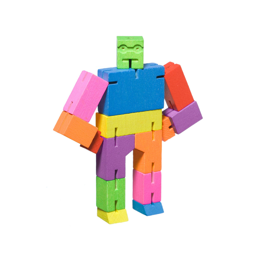 AREAWARE - CUBEBOT MULTI COLOURED: SMALL 