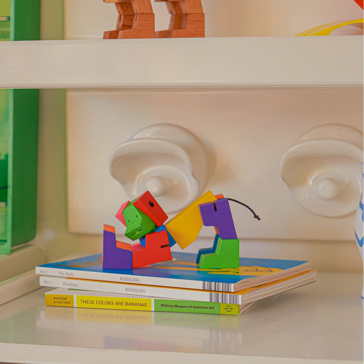 AREAWARE - CUBEBOT MILO MULTICOLOURED: SMALL 