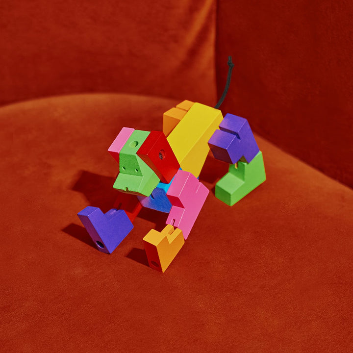 AREAWARE - CUBEBOT MILO MULTICOLOURED: SMALL 