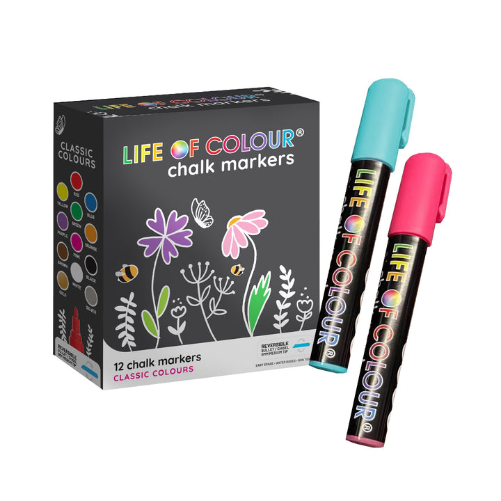 LIFE OF COLOUR - LIQUID CHALK MARKERS