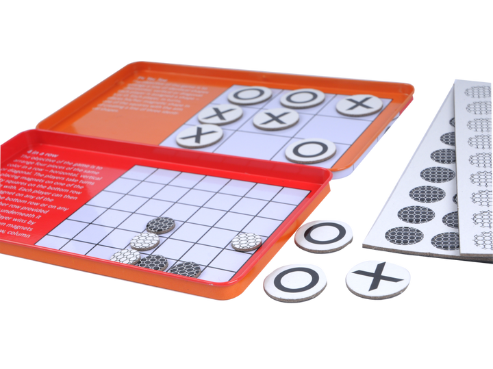 THE PURPLE COW - MAGNETIC TRAVEL GAME, TIC TAC TOE