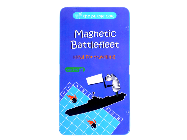 THE PURPLE COW - MAGNETIC TRAVEL GAME, BATTLEFLEET