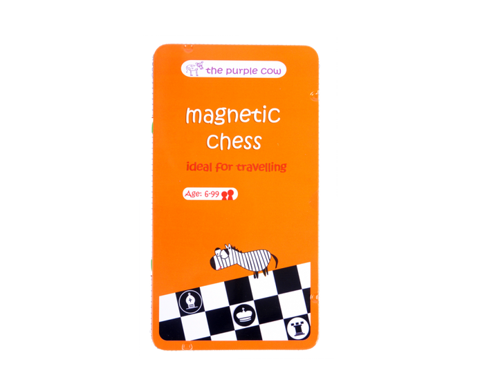 THE PURPLE COW - MAGNETIC TRAVEL GAME, CHESS 