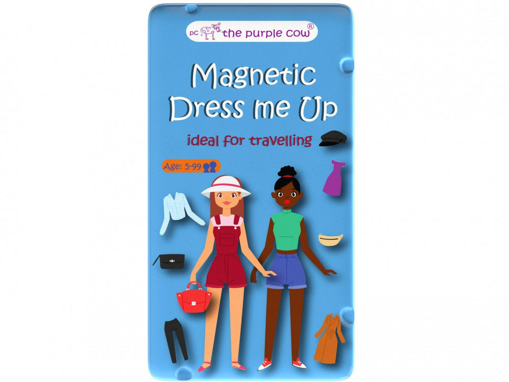 THE PURPLE COW - MAGNETIC TRAVEL GAME, DRESS ME UP