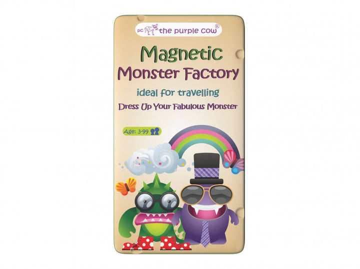 THE PURPLE COW - MAGNETIC TRAVEL GAME, MONSTER FACTORY