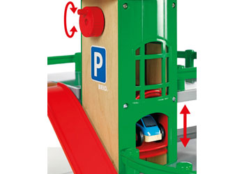 BRIO - PARKING GARAGE: 7 PIECES 