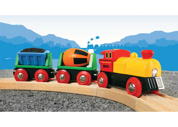 BRIO - BATTERY OPERATED ACTION TRAIN 