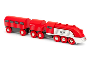 BRIO - STREAMLINE TRAIN: 3 PIECES 