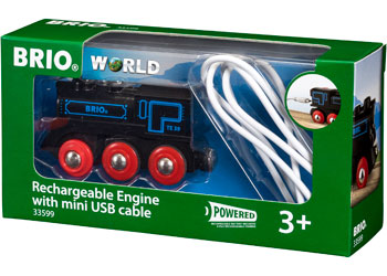 BRIO - RECHARGEABLE ENGINE MINI USB CABLE
