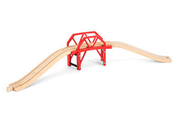 BRIO - CURVED BRIDGE: 4 PCS