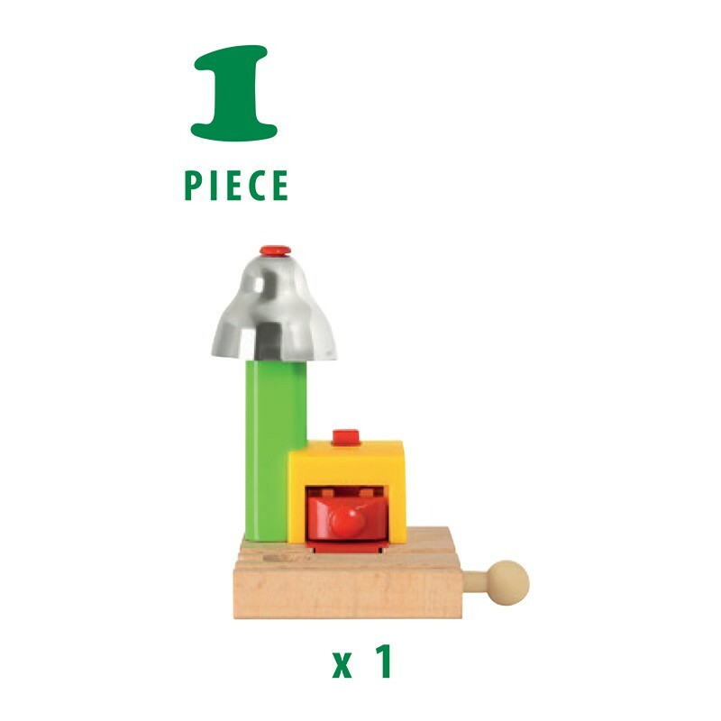 BRIO - MY FIRST RAILWAY BELL SIGNAL 