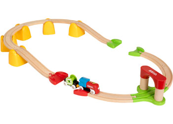 BRIO - MY FIRST RAILWAY BATTERY TRAIN SET 