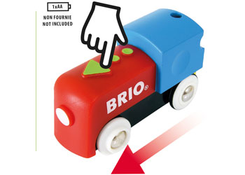 BRIO - MY FIRST RAILWAY BATTERY TRAIN SET 