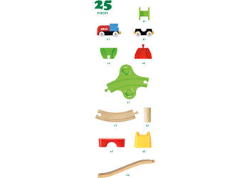 BRIO - MY FIRST RAILWAY BATTERY TRAIN SET 