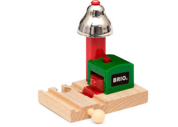 BRIO - MAGNETIC BELL SIGNAL FOR TRACKS
