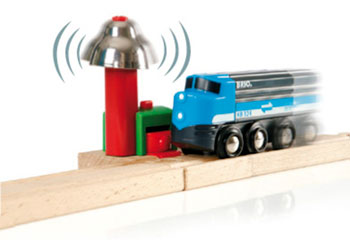 BRIO - MAGNETIC BELL SIGNAL FOR TRACKS
