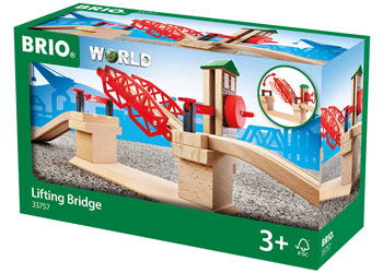 BRIO - LIFTING BRIDGE: 3 PIECES