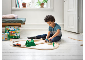 BRIO - STARTER LIFT & LOAD SET: 19 PIECES