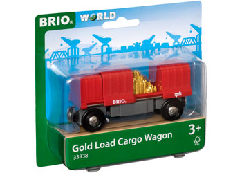 BRIO - GOLD LOAD CARGO: 2 PIECES