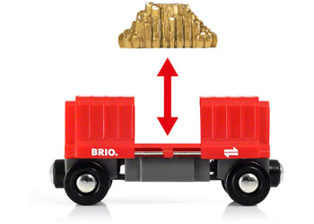 BRIO - GOLD LOAD CARGO: 2 PIECES 