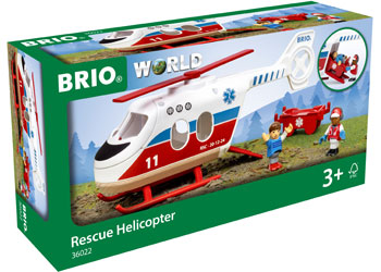 BRIO - RESCUE HELICOPTER: 4 PIECES
