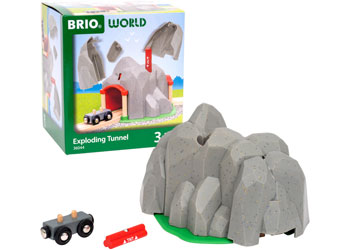 BRIO - DYNAMITE MOUNTAIN TUNNEL: 3 PCS