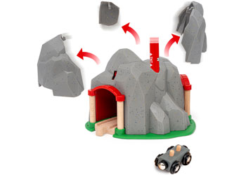 BRIO - DYNAMITE MOUNTAIN TUNNEL: 3 PCS