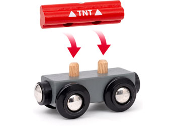BRIO - DYNAMITE MOUNTAIN TUNNEL: 3 PCS