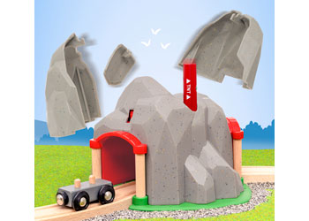 BRIO - DYNAMITE MOUNTAIN TUNNEL: 3 PCS
