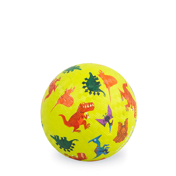 CROCODILE CREEK - PLAYGROUND BALL: 5 INCH DINO GREEN 
