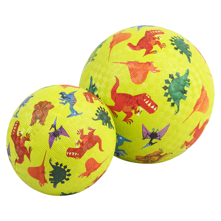 CROCODILE CREEK - PLAYGROUND BALL: 5 INCH DINO GREEN 