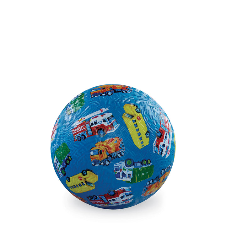 CROCODILE CREEK - PLAYGROUND BALL: 5 INCH CITY VEHICLES 